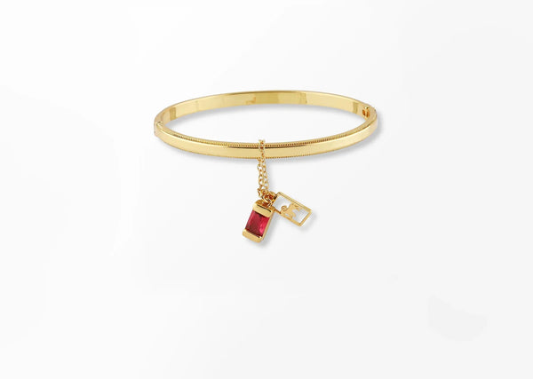 Capricorn Zodiac Bangle Bracelet