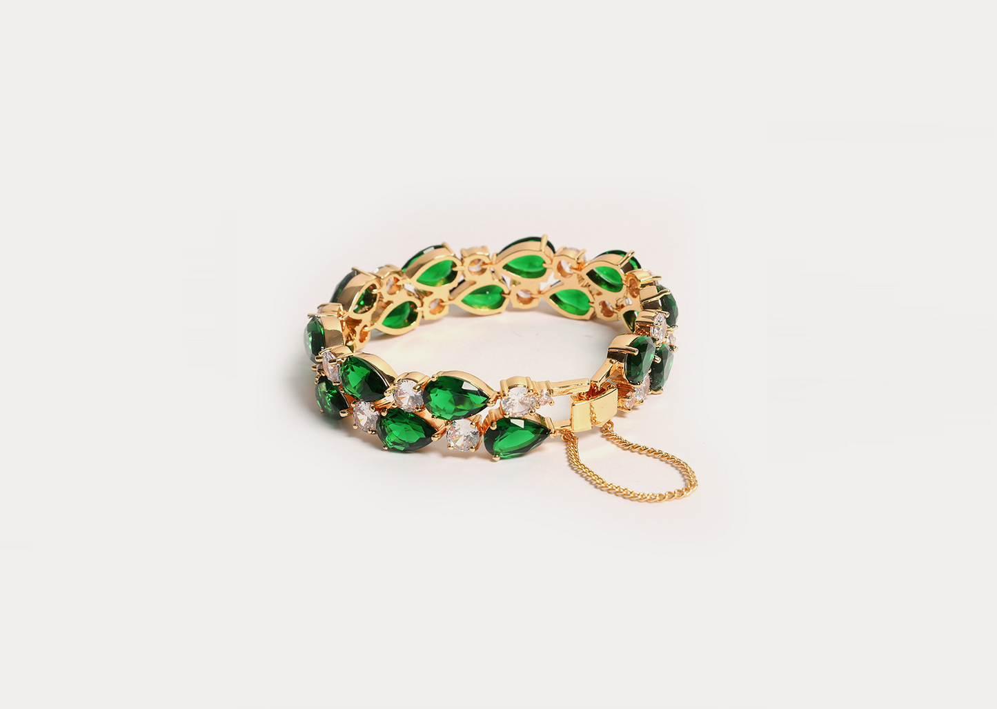Emerald Grace – Sparkle Bracelet