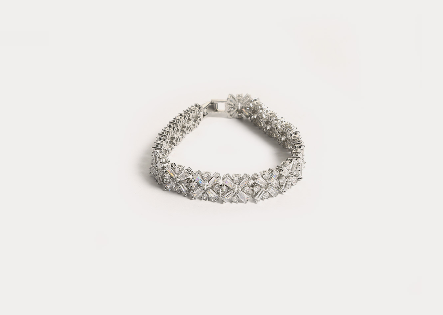 Princess Cut Bracelet - Royal Prism