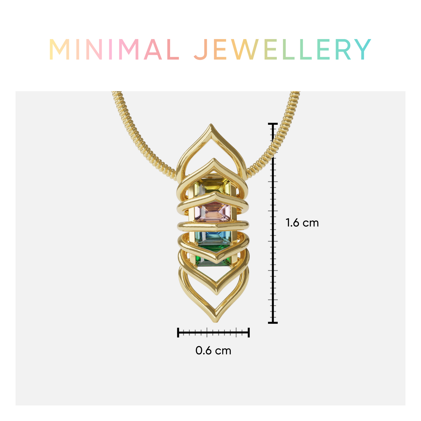 Cocktail Mesh Pendant