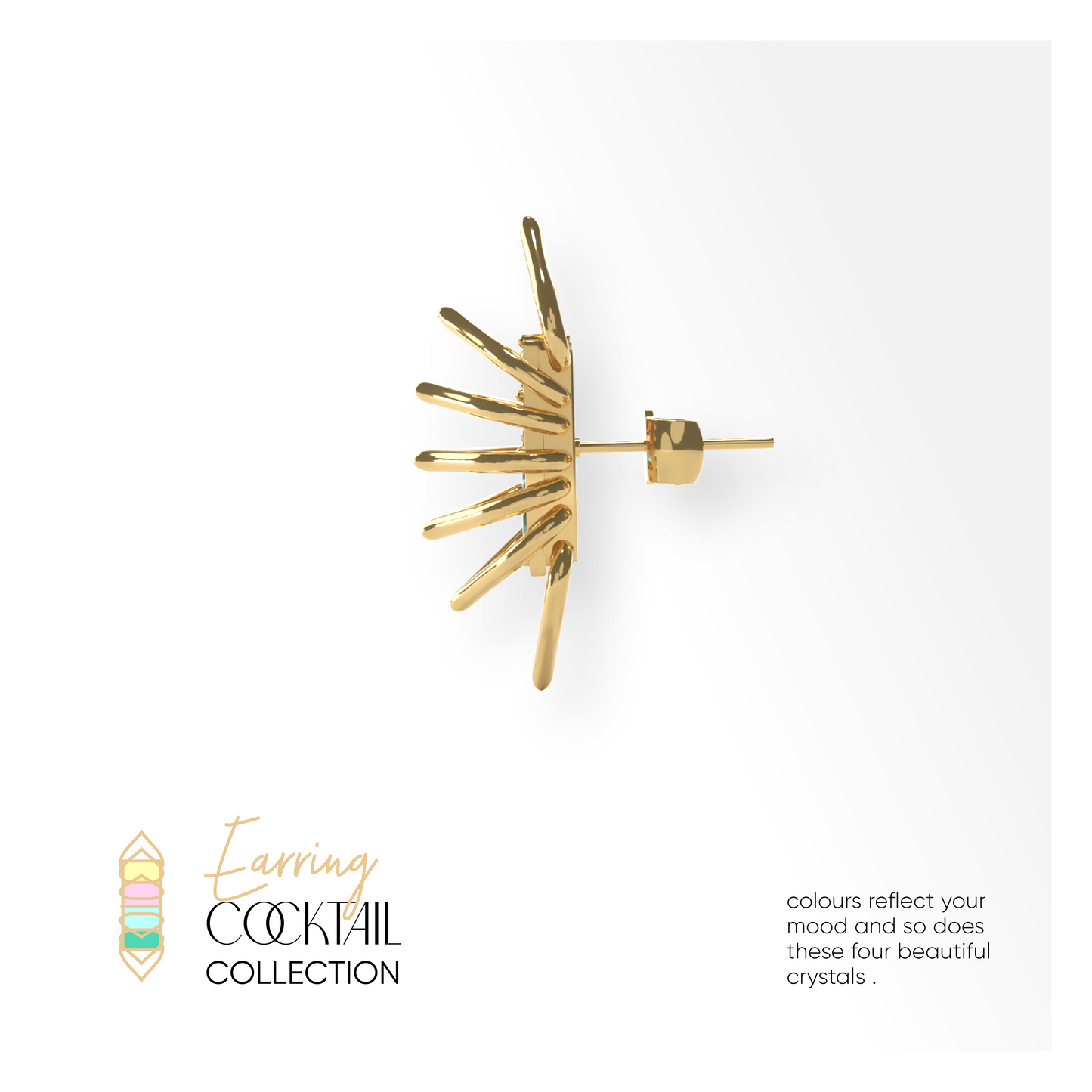 Cocktail Mesh Necklace Set