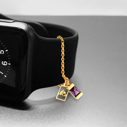Aquarius Watch Charm ( Jan 20 - Feb 18 )