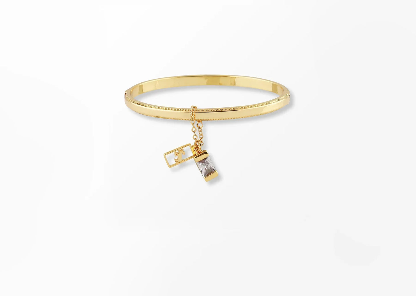 Aries Zodiac Bangle Bracelet