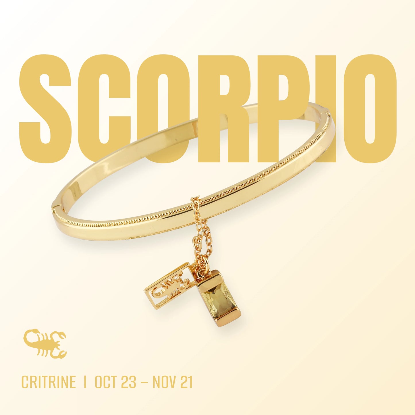 Scorpio Bangle | 23rd October to 21st November
