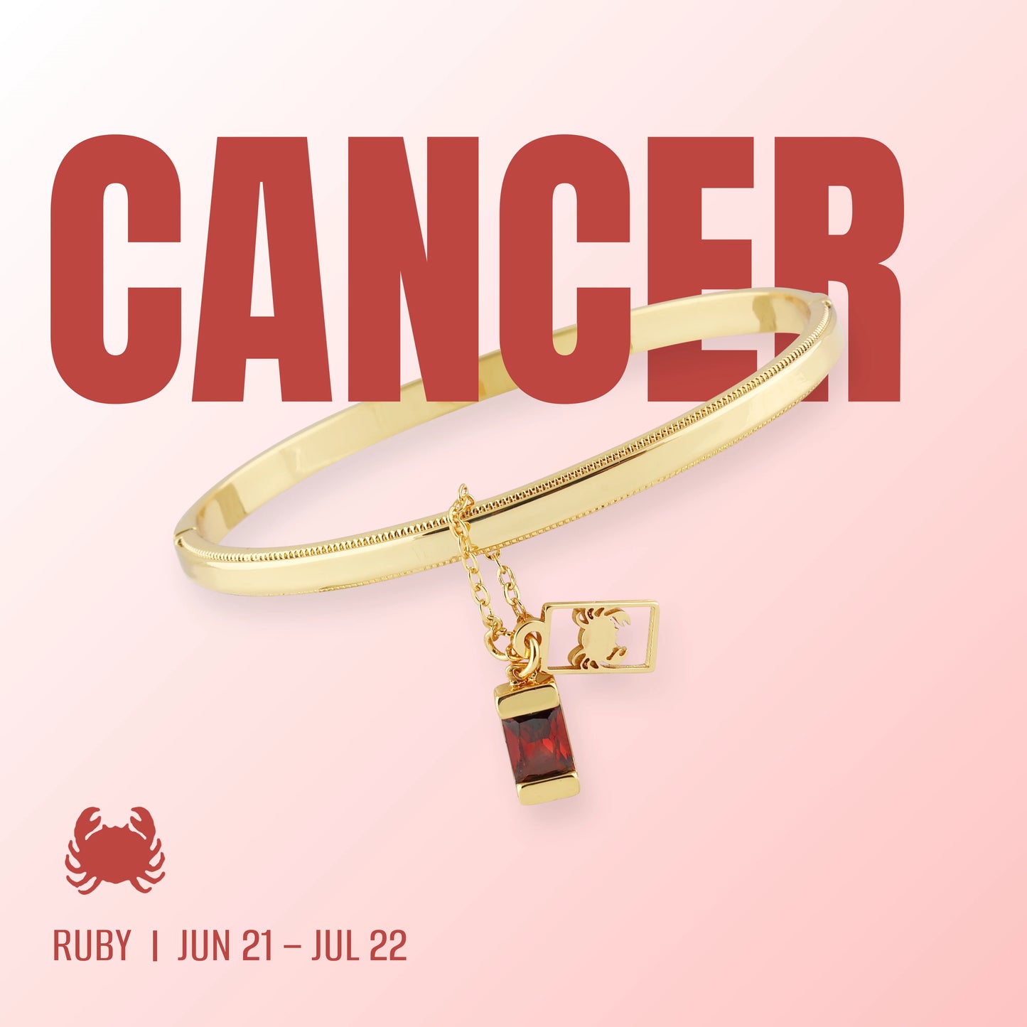 Cancer Bangle | 21st June to 22nd July