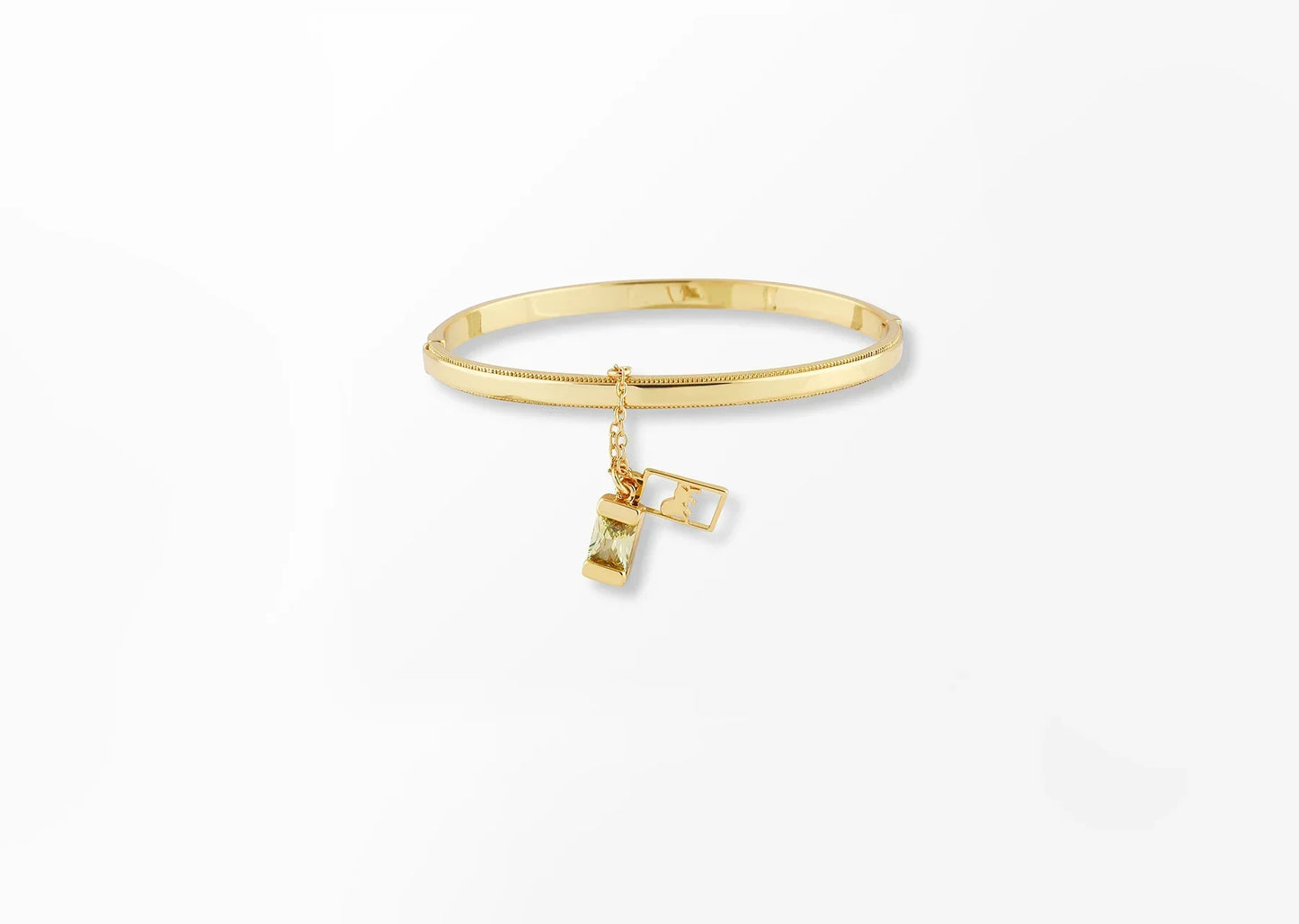 Leo Zodiac Bangle Bracelet