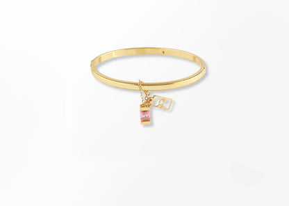 Libra Zodiac Bangle Bracelet