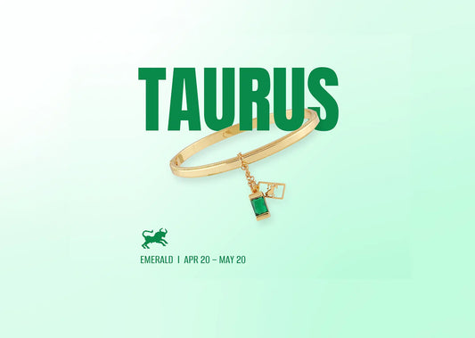 Taurus Zodiac Bangle Bracelet