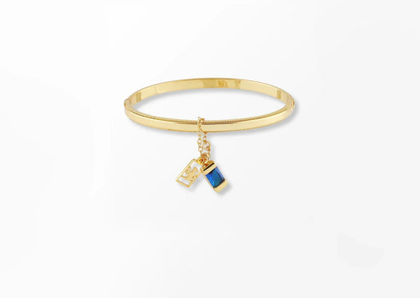 Virgo Zodiac Bangle Bracelet