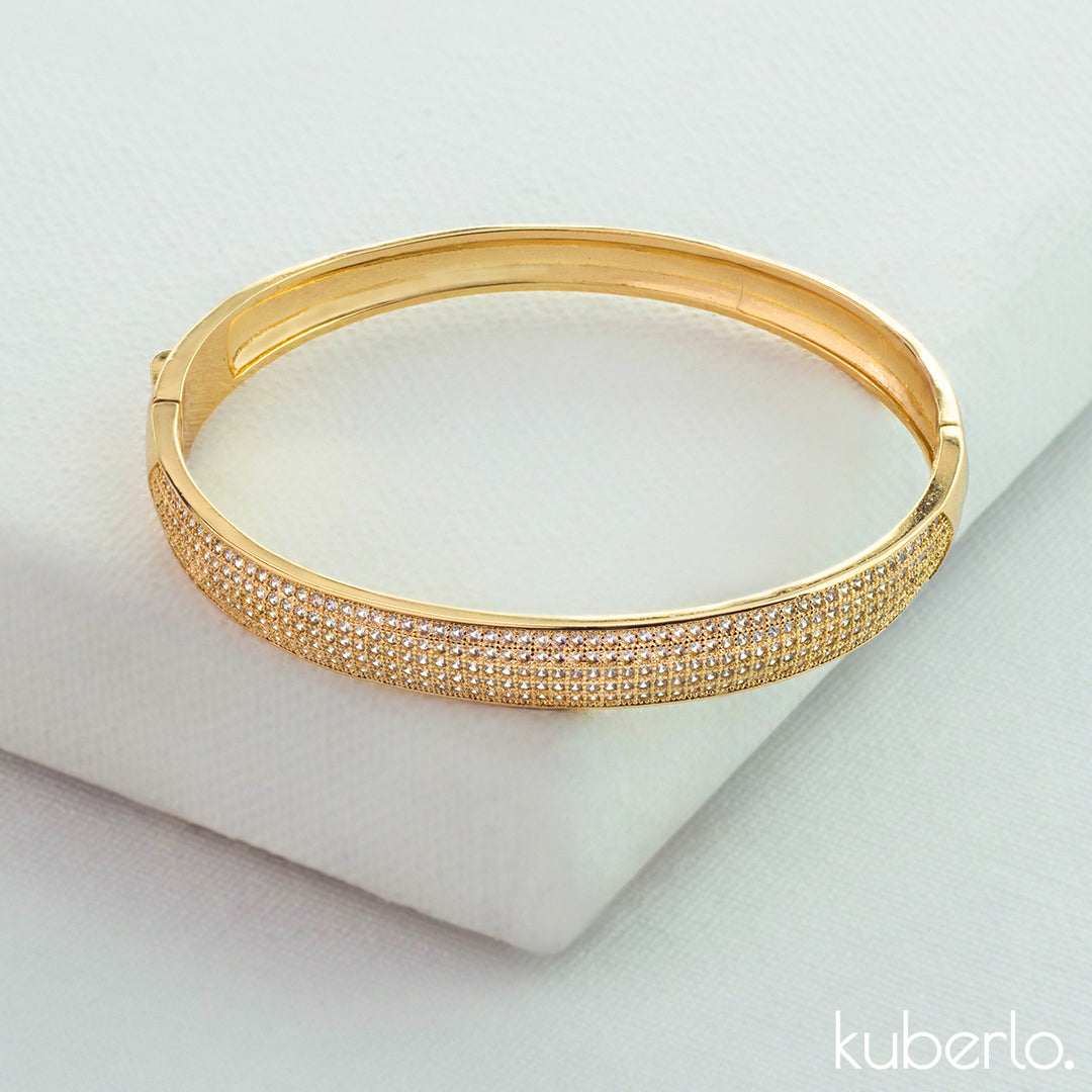 Melody Bangle Gold - Kuberlo - Best Gift for - Imitation Jewellery - Designer Jewellery - one gram gold - fashion jewellery