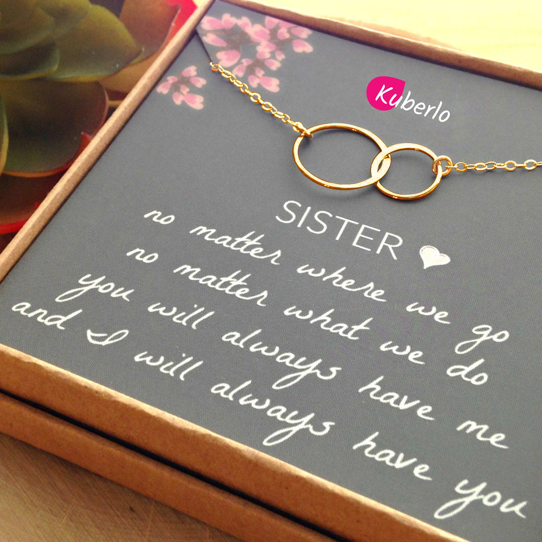 My Dear Sister Statement Necklace
