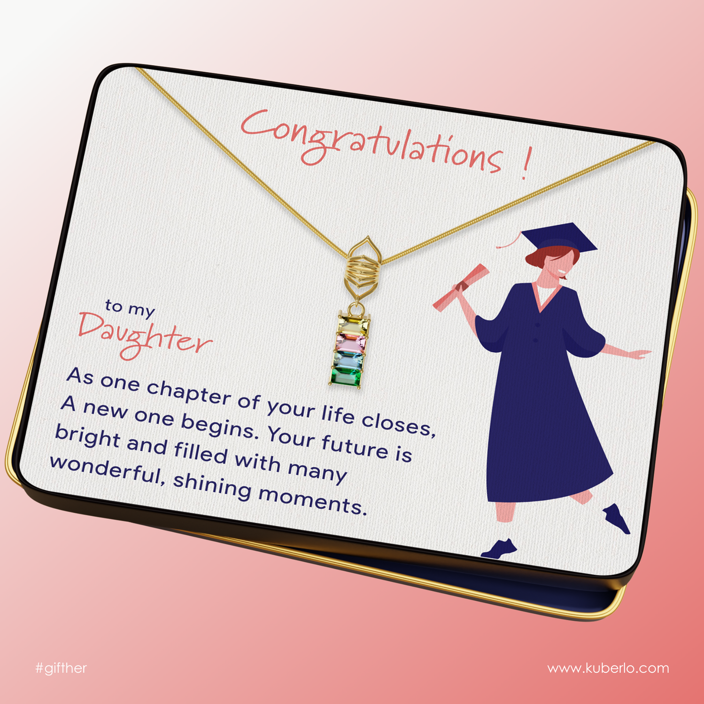 My Dear Daughter - Congratulations for your achievement