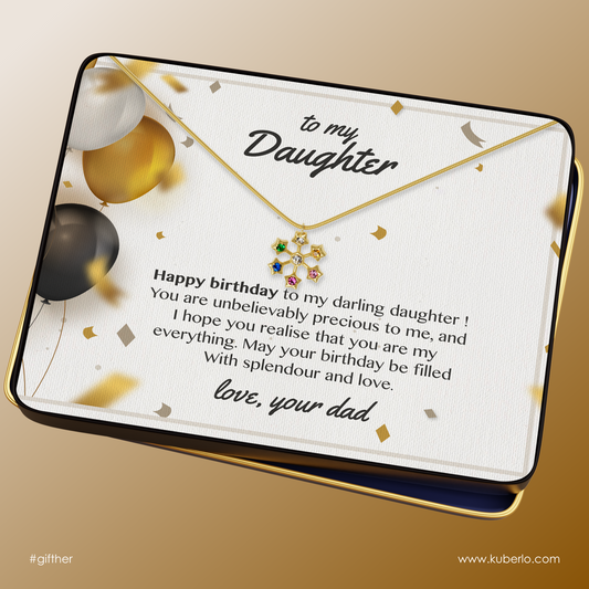 My Dear Daughter - Happy Birthday My Love - Your Dad
