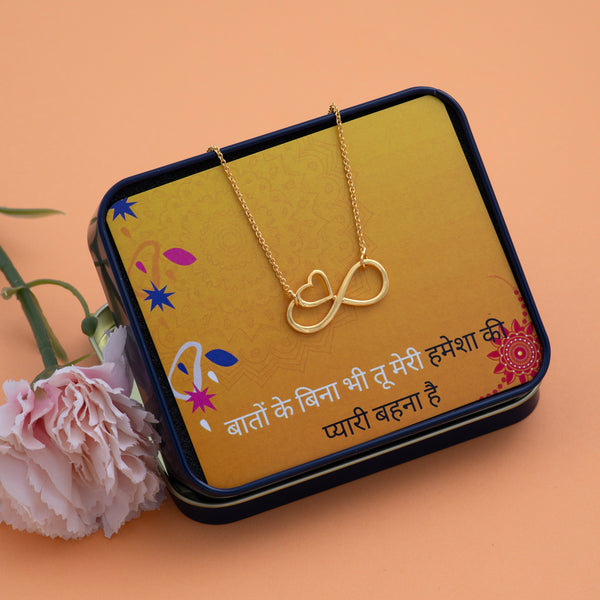 हमेषा की प्यारी बहना है Statement Necklace - Rakshabandhan Gifts
