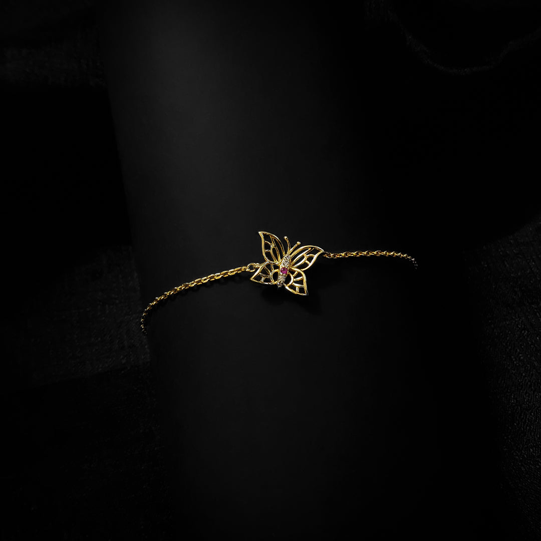 Butterfly Bracelet - Gold