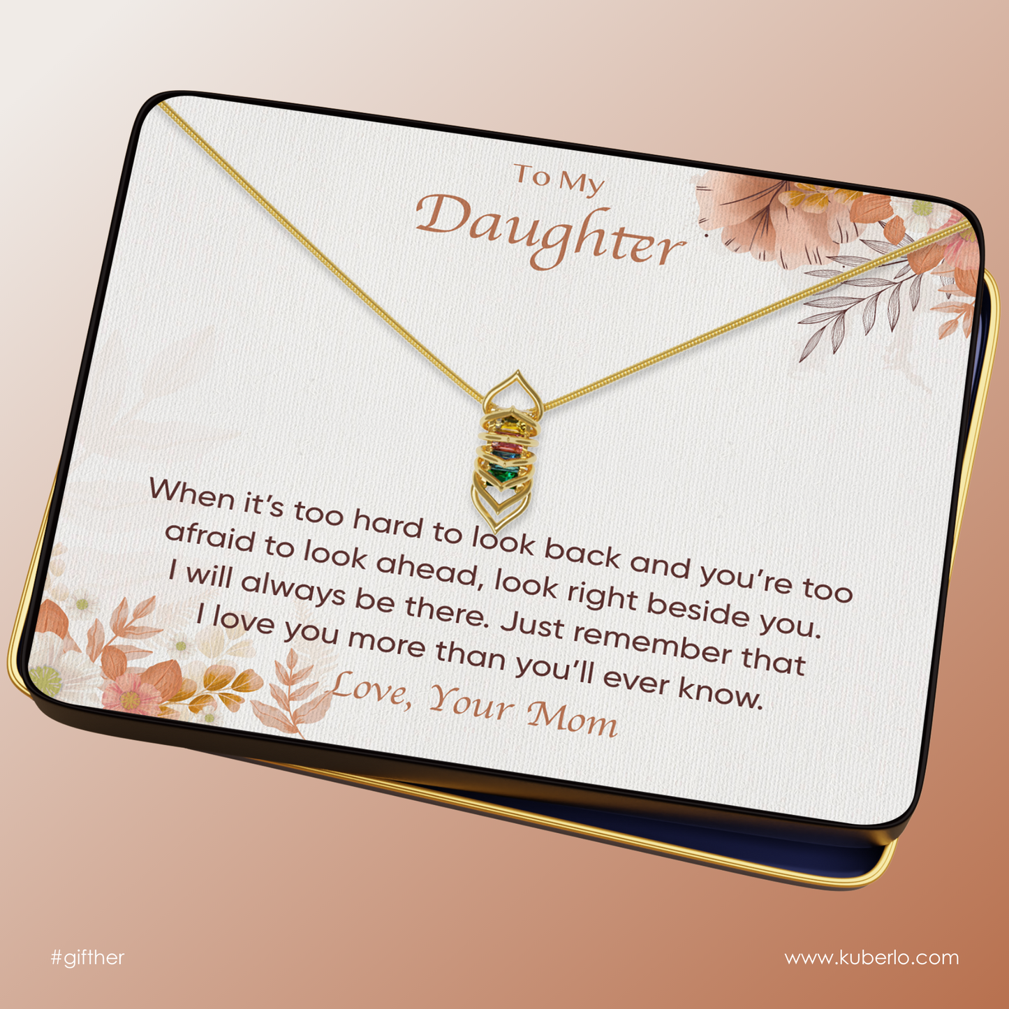 My Dear Daughter - When it is too hard I'll always be there