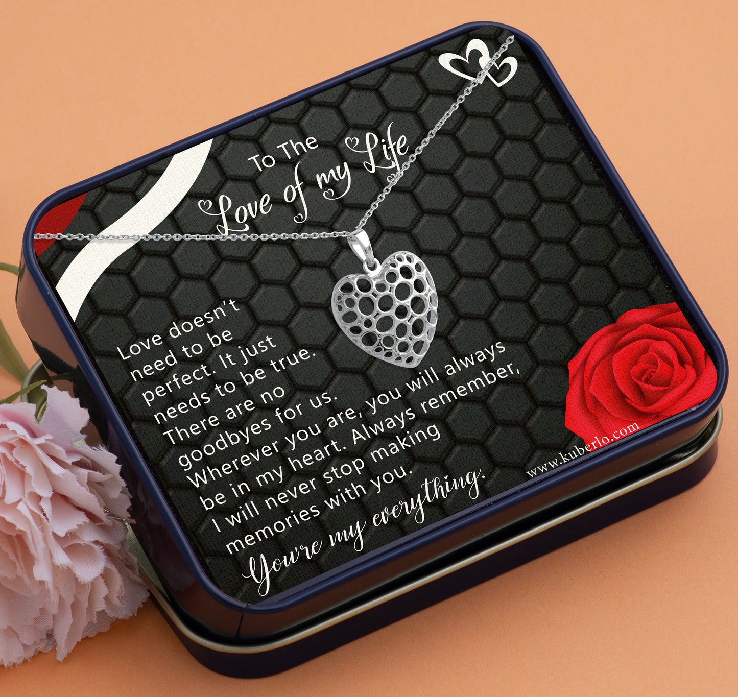To My Wife - True Love Gift Statement Necklace