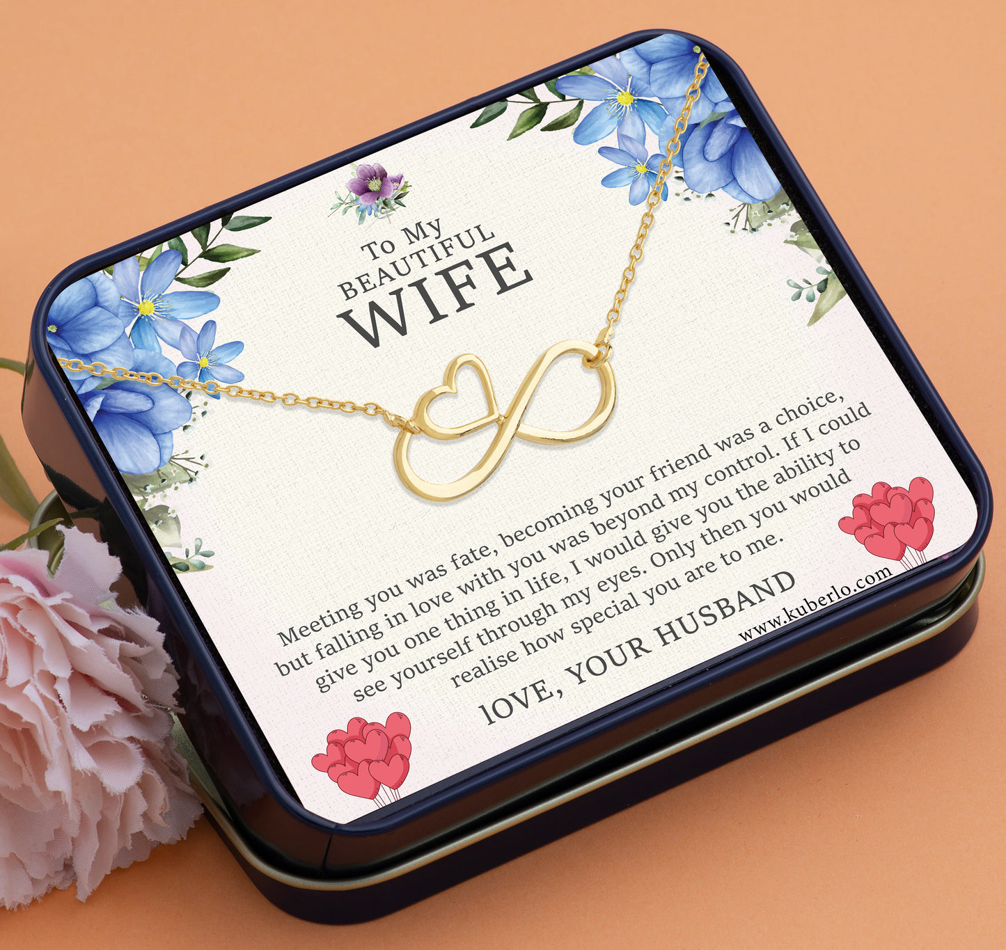 To My Wife - So special you are to me Gift Statement Necklace