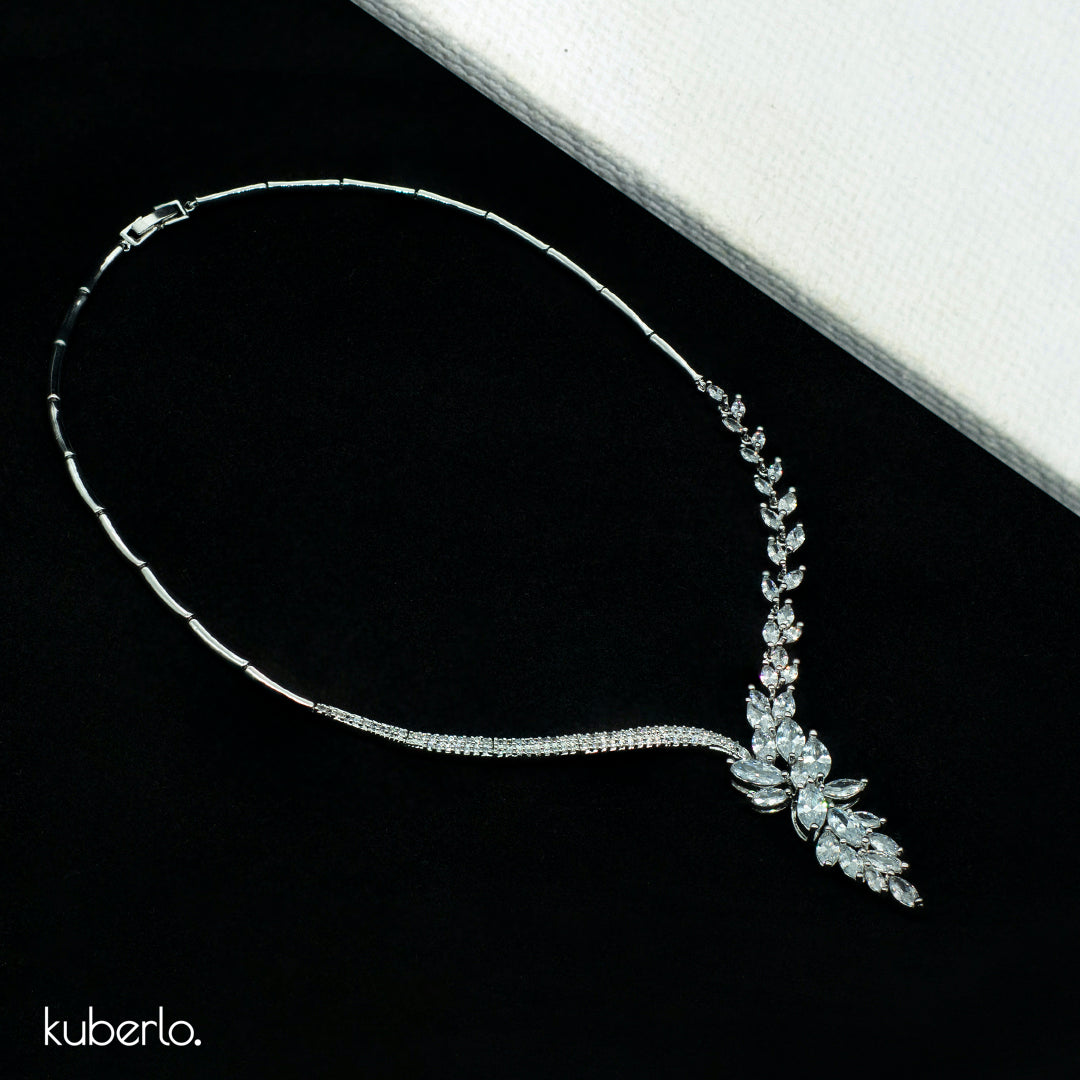 Qualia Princess Necklace Set - Kuberlo - Best Gift for - Imitation Jewellery - Designer Jewellery - one gram gold - fashion jewellery