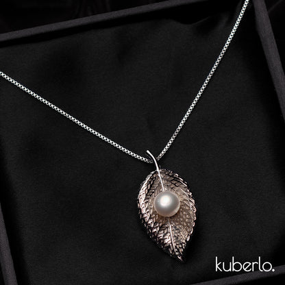 Leafy Mystic Pendant Set - Kuberlo - Best Gift for - Imitation Jewellery - Designer Jewellery - one gram gold - fashion jewellery