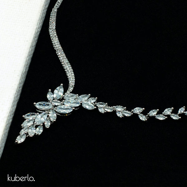 Qualia Princess Necklace Set - Kuberlo - Best Gift for - Imitation Jewellery - Designer Jewellery - one gram gold - fashion jewellery