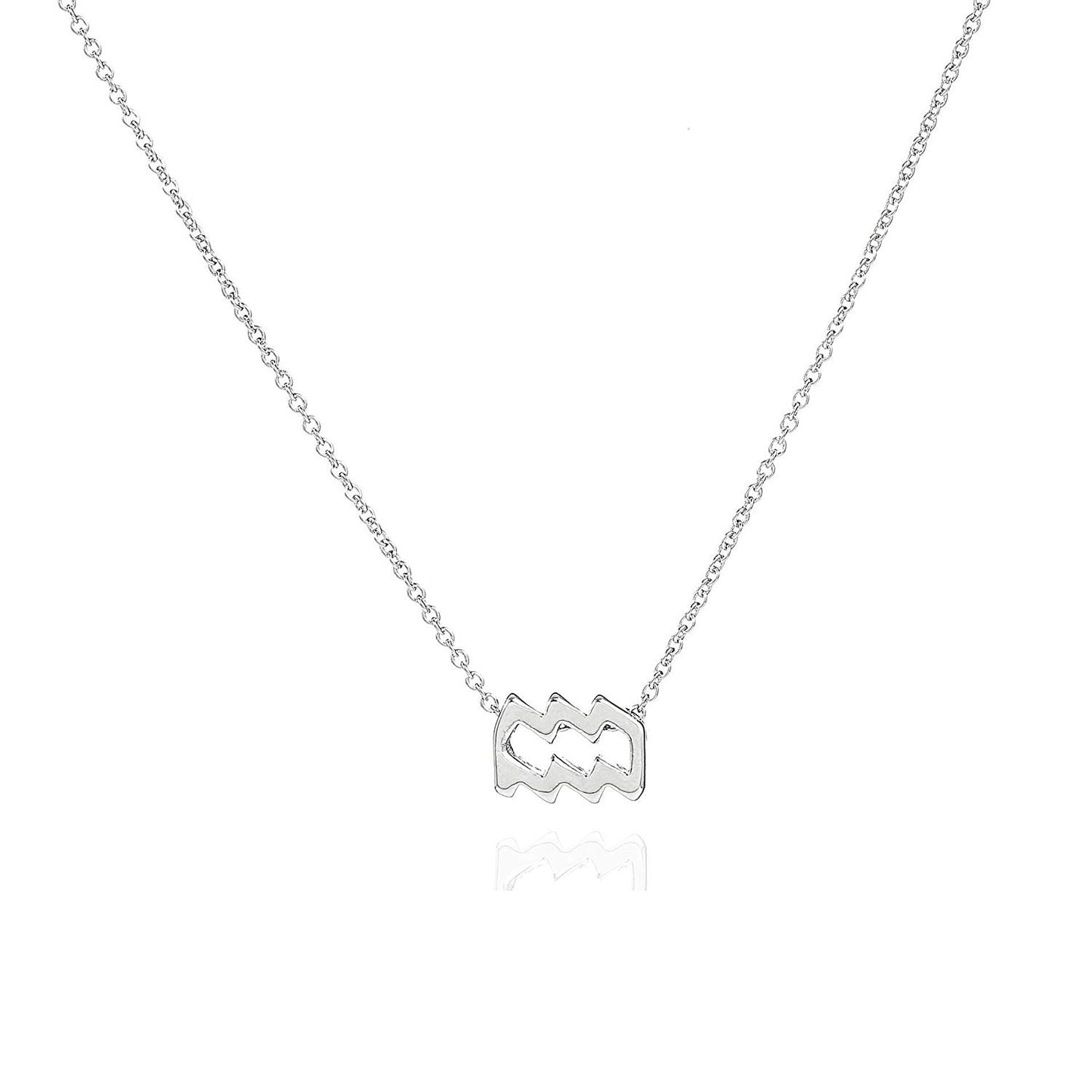 Aquarius ( Jan 20 - Feb 18 ) Silver - Kuberlo - Best Gift for - Imitation Jewellery - Designer Jewellery - one gram gold - fashion jewellery