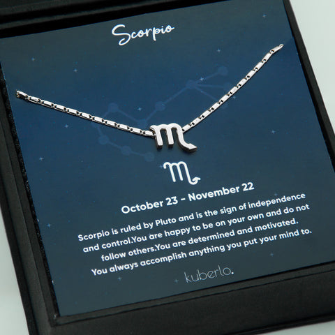 Scorpio ( Oct 23 - Nov 21 ) Silver
