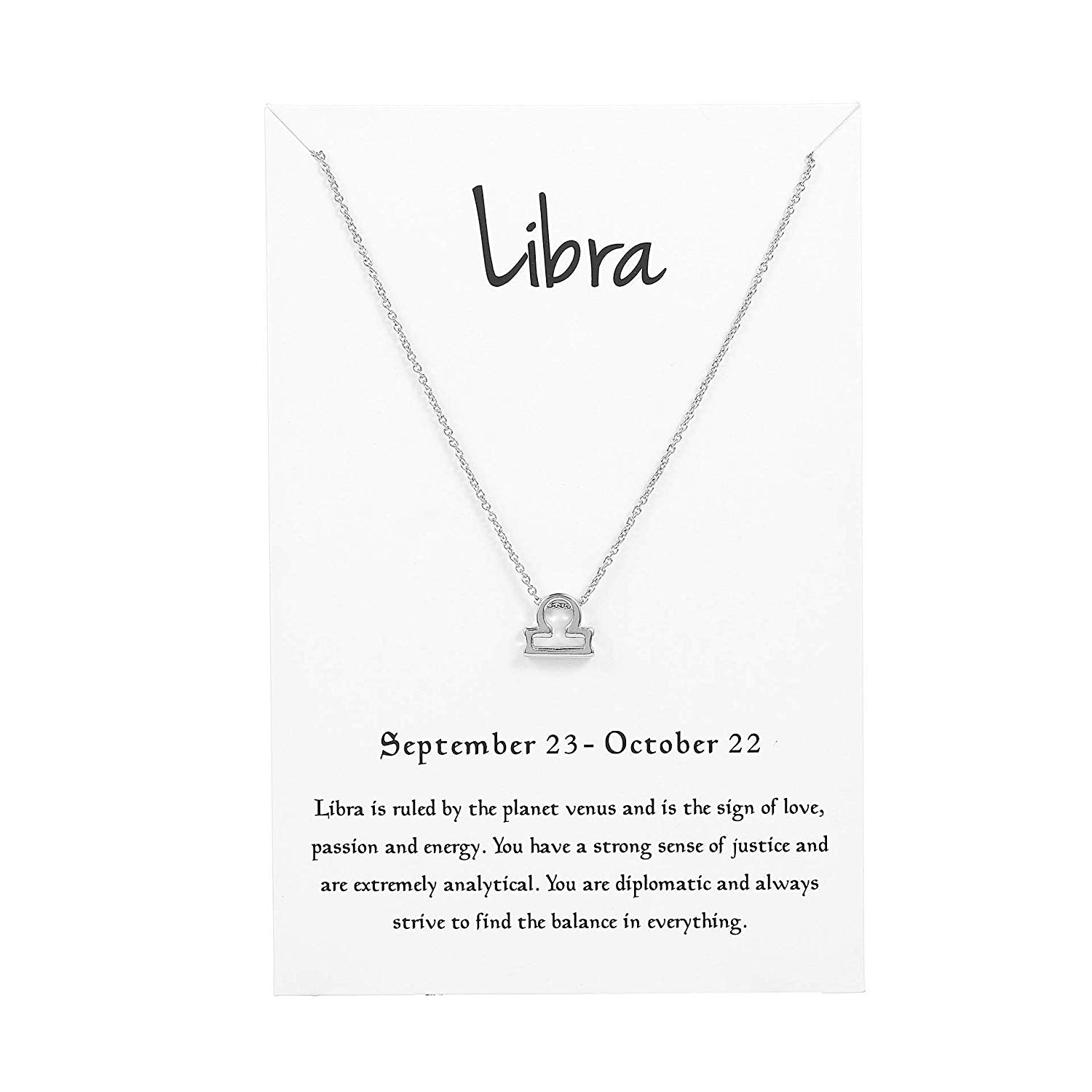 Libra ( Sep 23 - Oct 22 ) Silver - Kuberlo - Best Gift for - Imitation Jewellery - Designer Jewellery - one gram gold - fashion jewellery
