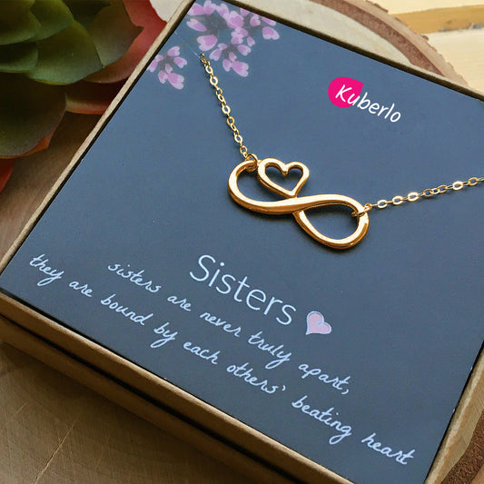 Sister's Love Statement Necklace