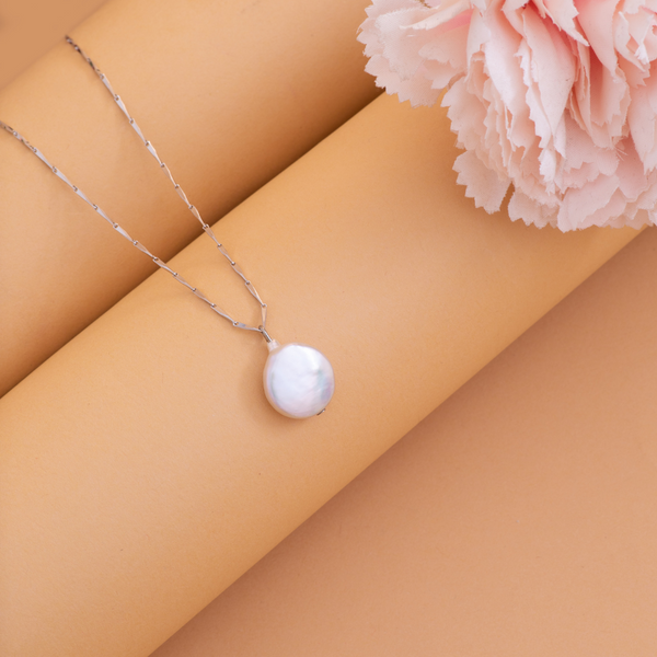 Drop Pearl Pendant Set