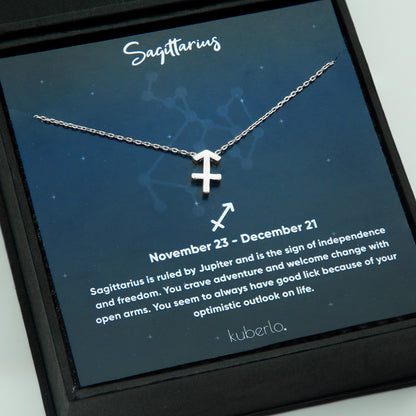 Sagittarius ( Nov 22 - Dec 21 ) Silver - Kuberlo - Best Gift for - Imitation Jewellery - Designer Jewellery - one gram gold - fashion jewellery