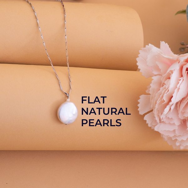 Drop Pearl Pendant Set