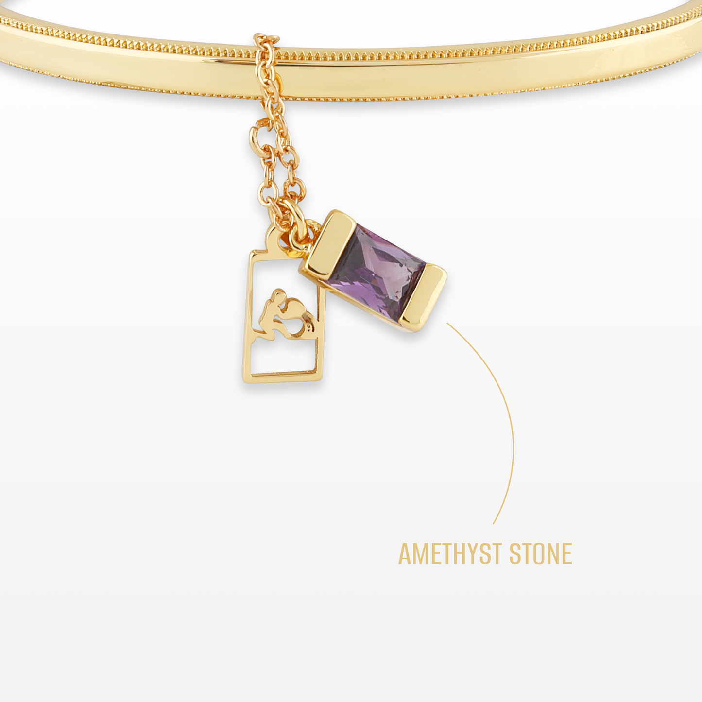 Aquarius Bangle Bracelet ( Jan 20 - Feb 18 ) - Dear Wife