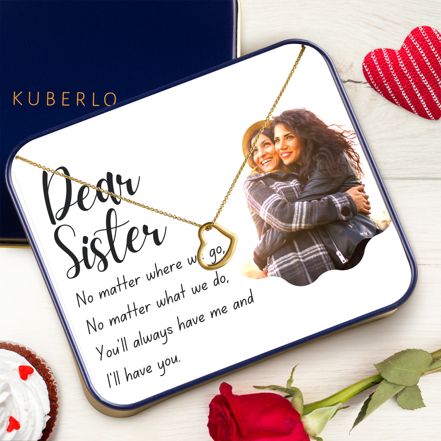 Personalized gift message to Sister - Custom Gifts