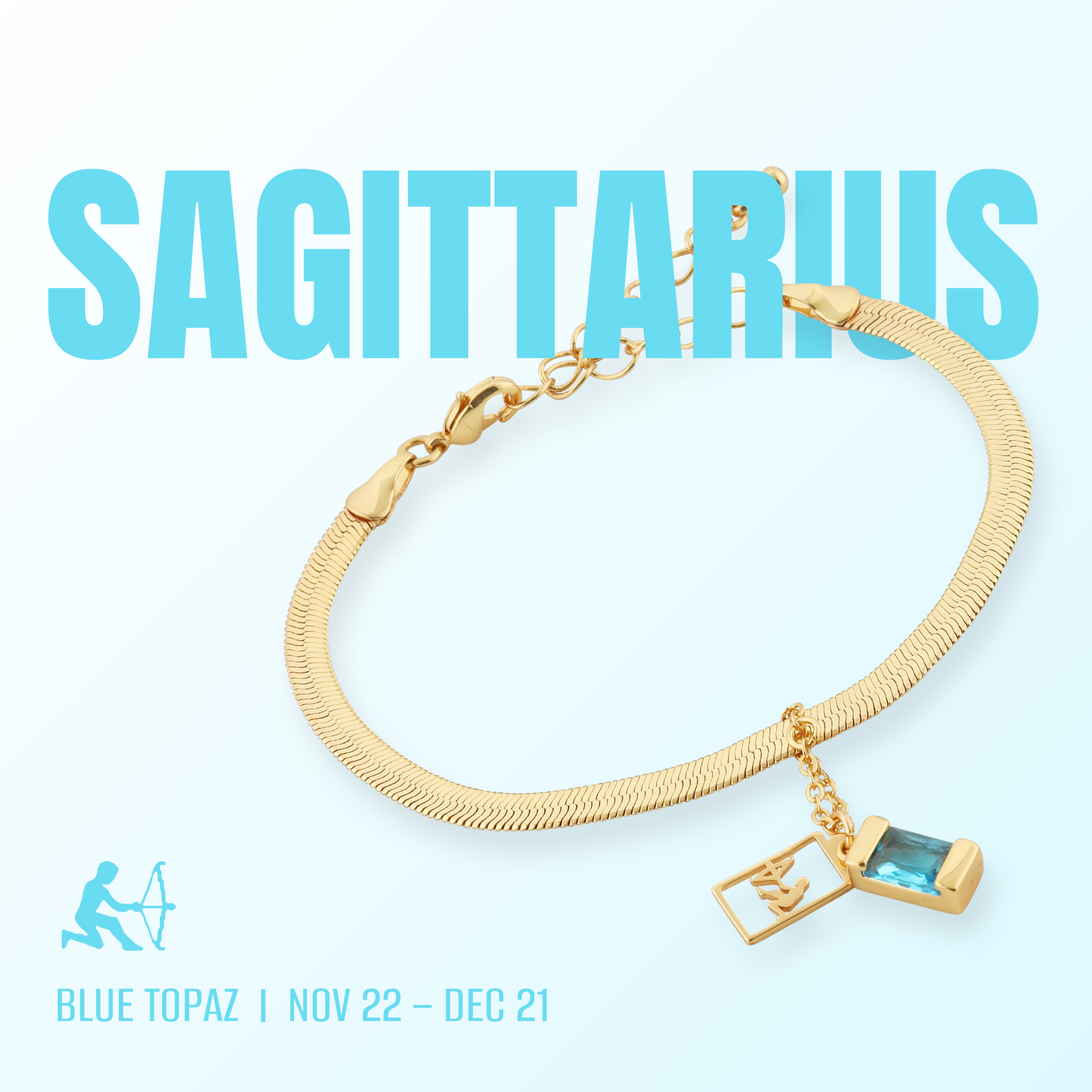 Sagittarius Bracelet ( Nov 22 - Dec 21 )