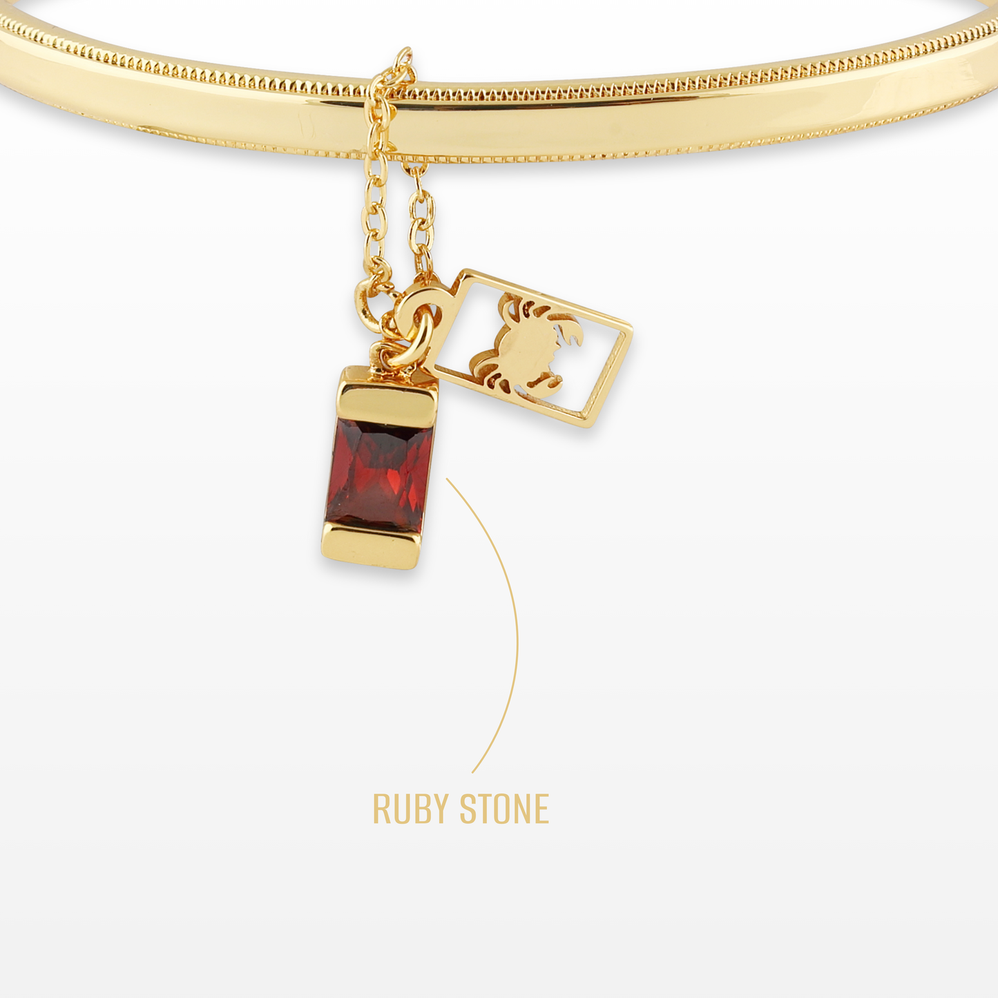 Cancer Bangle Bracelet ( Jun 21 - Jul 22 ) - Dear Sister