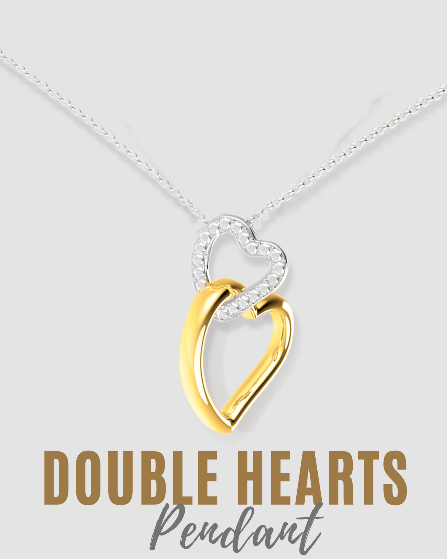 Double Hearts Pendant