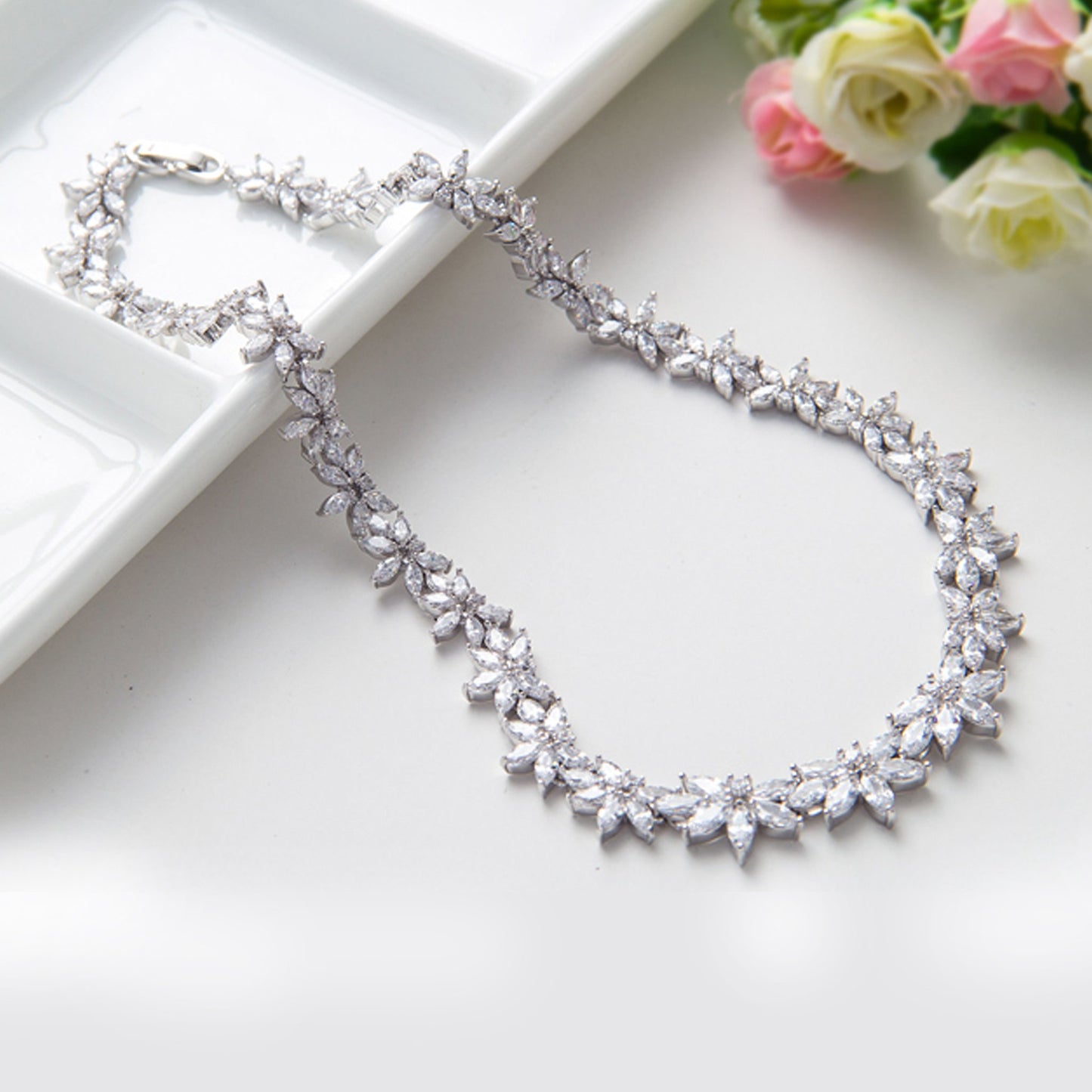 Leara Necklace set - Kuberlo - Best Gift for - Imitation Jewellery - Designer Jewellery - one gram gold - fashion jewellery