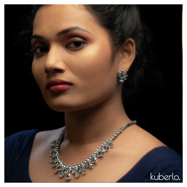Melora Necklace Set - Kuberlo - Best Gift for - Imitation Jewellery - Designer Jewellery - one gram gold - fashion jewellery