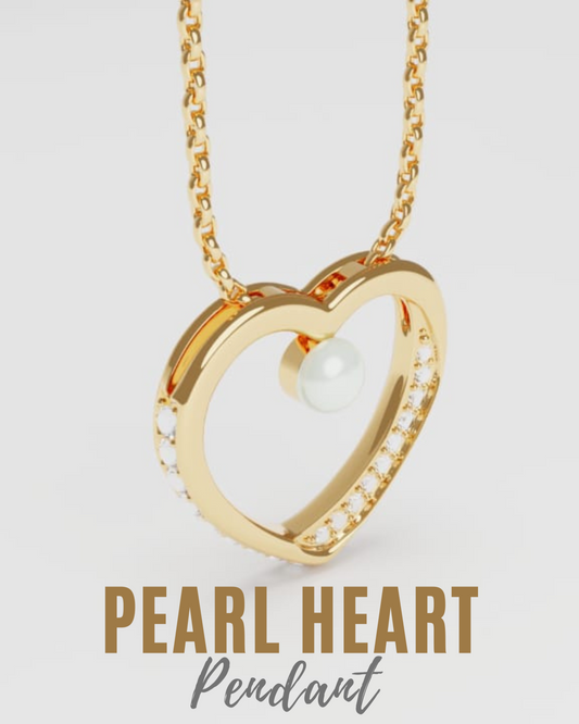 Pearl Heart Pendant