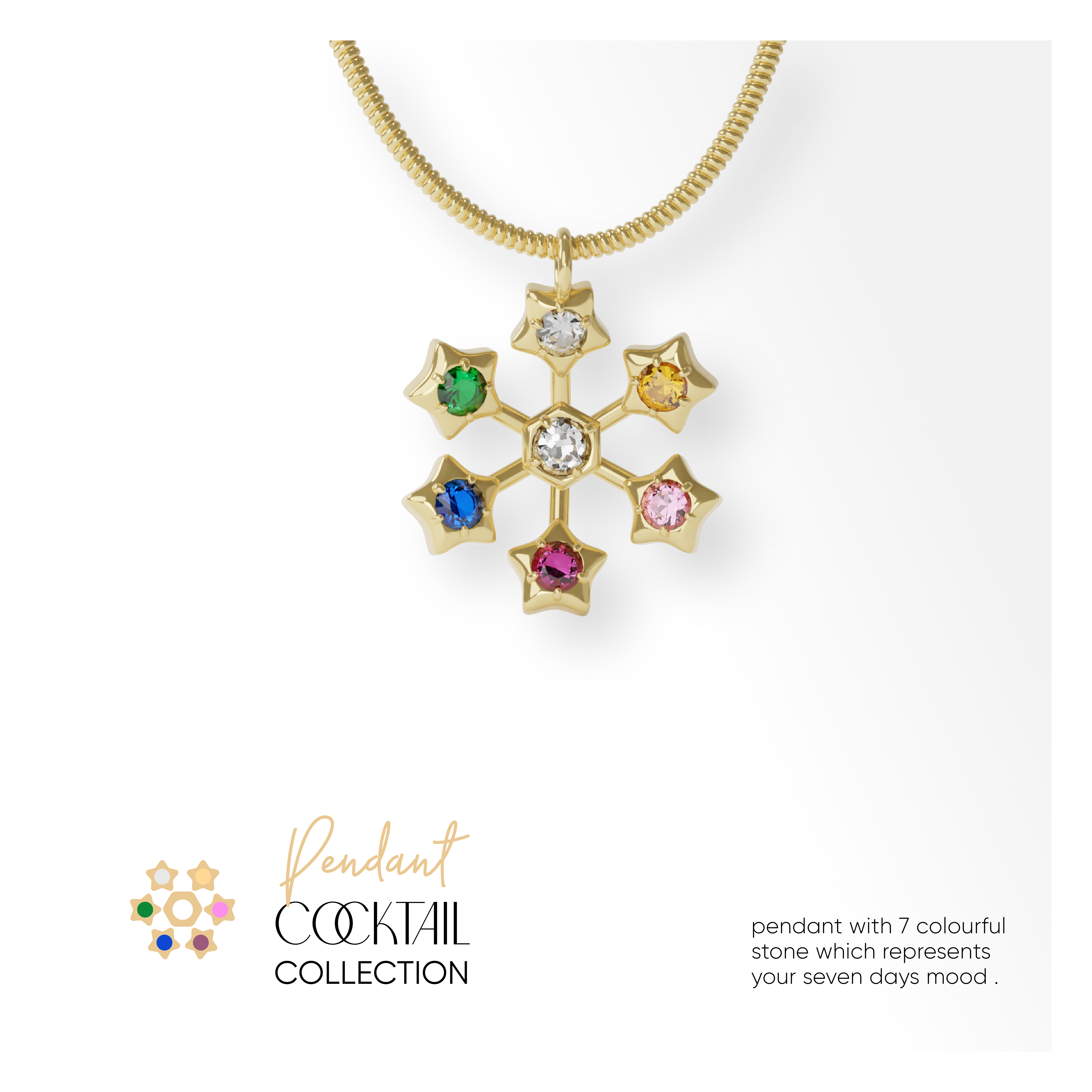 Cocktail Jewelry | Multi Color Crystal Jewelry | GIVA Pendants ...