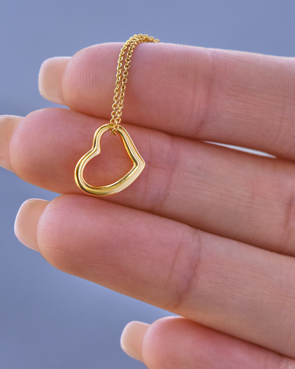 Stunning Heart Pendant – The Radiant Love Necklace