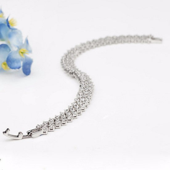 Snow White Royal Bracelet - Kuberlo - Best Gift for - Imitation Jewellery - Designer Jewellery - one gram gold - fashion jewellery