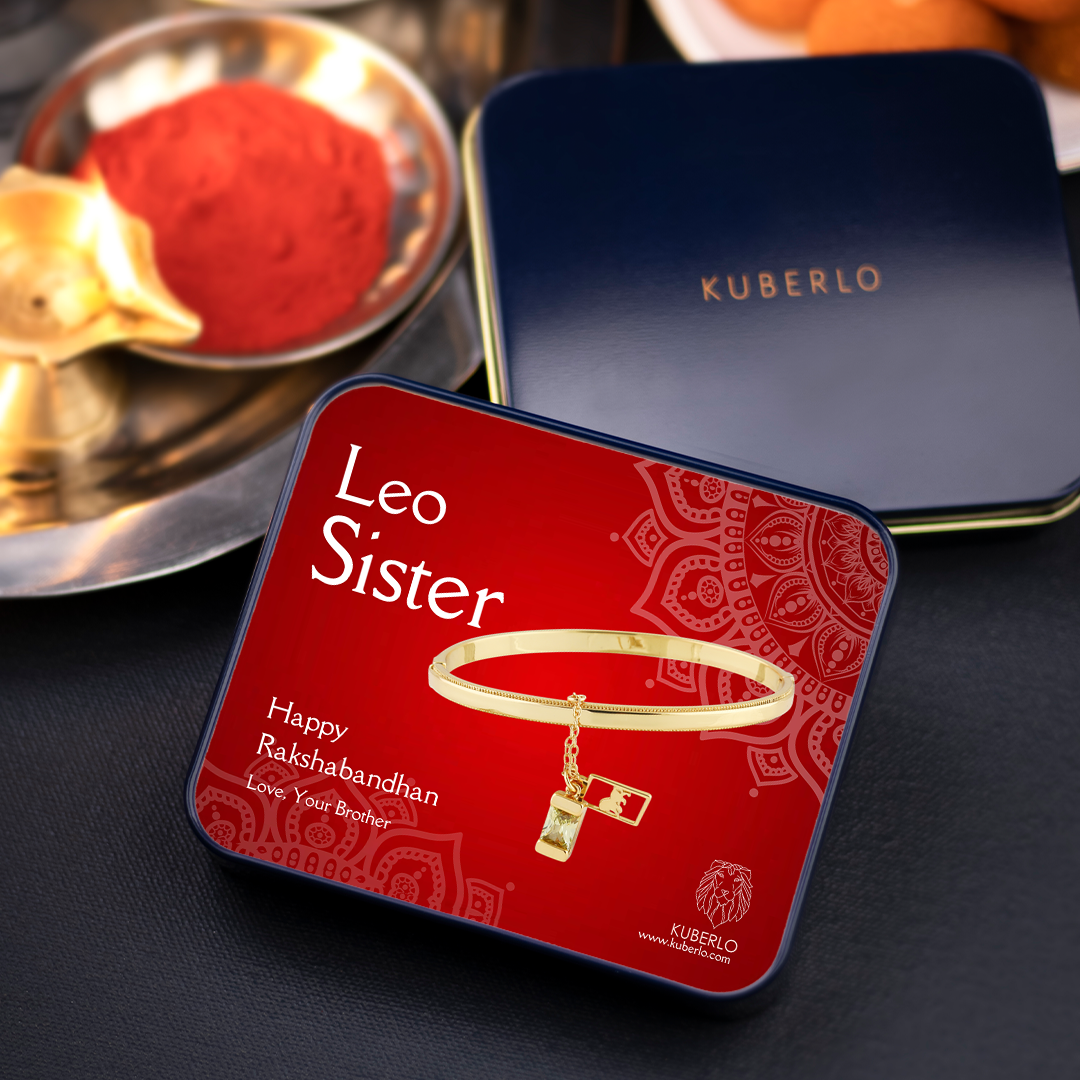 Leo Bangle Bracelet ( July 23 - August 22 ) - Dear Sister