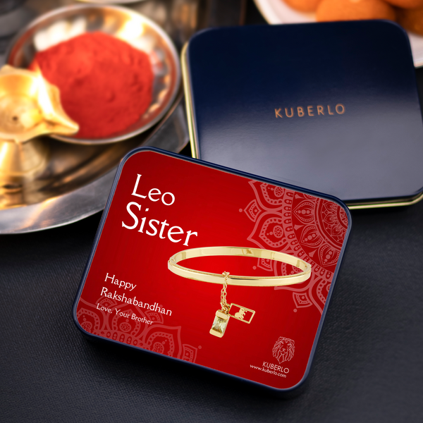 Leo Bangle Bracelet ( July 23 - August 22 ) - Dear Sister