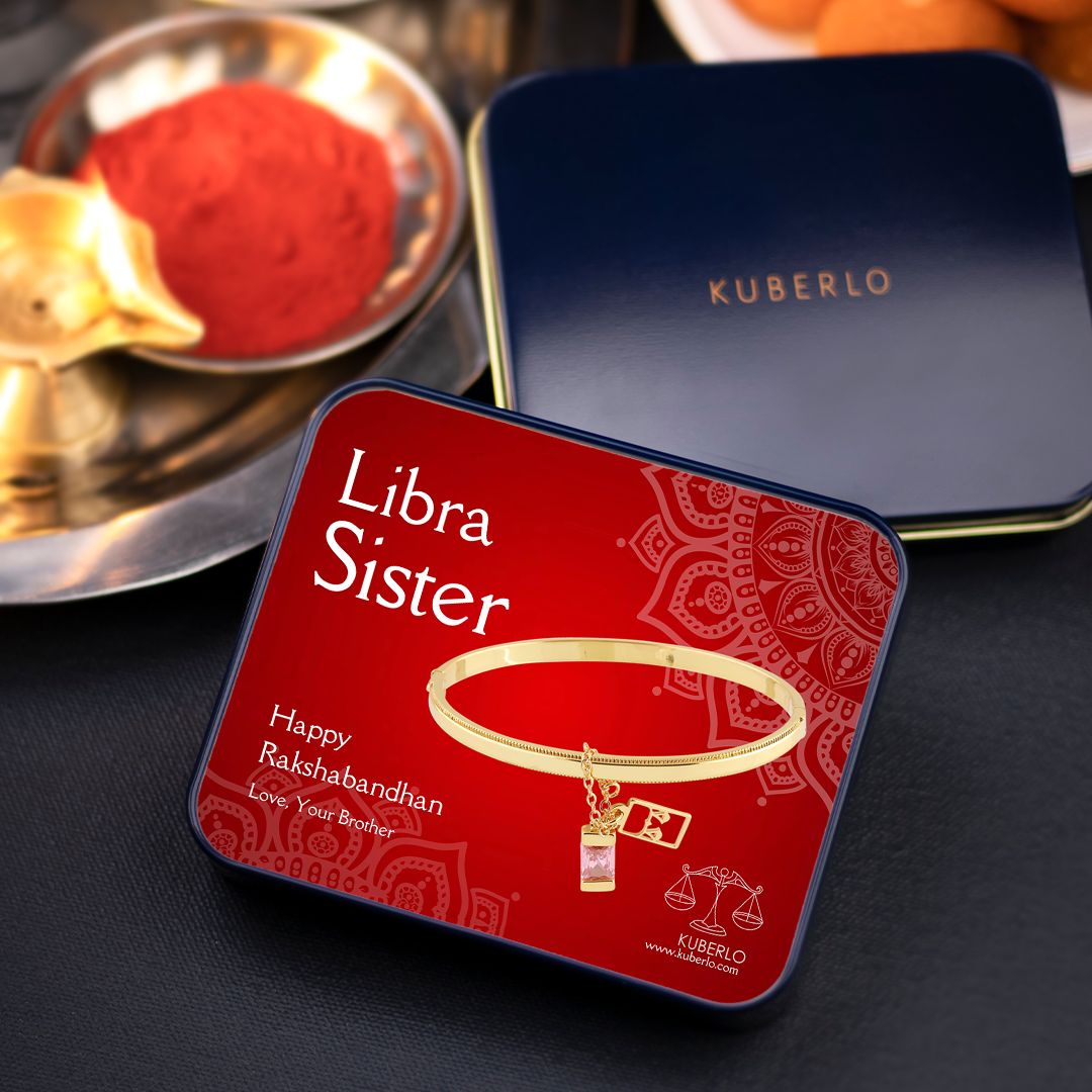 Libra Bangle Bracelet ( Sep 23 - Oct 22 ) - Dear Sister