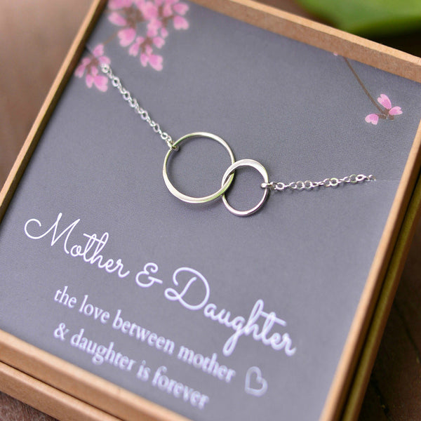 Mom Gifts: Personalized Kid's Initial Necklace, Infinity Initial Silver –  Starring You Jewelry