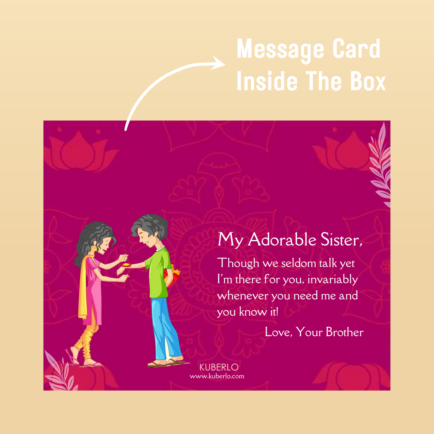 I'm there for you when ever you need Me - Dear Sister
