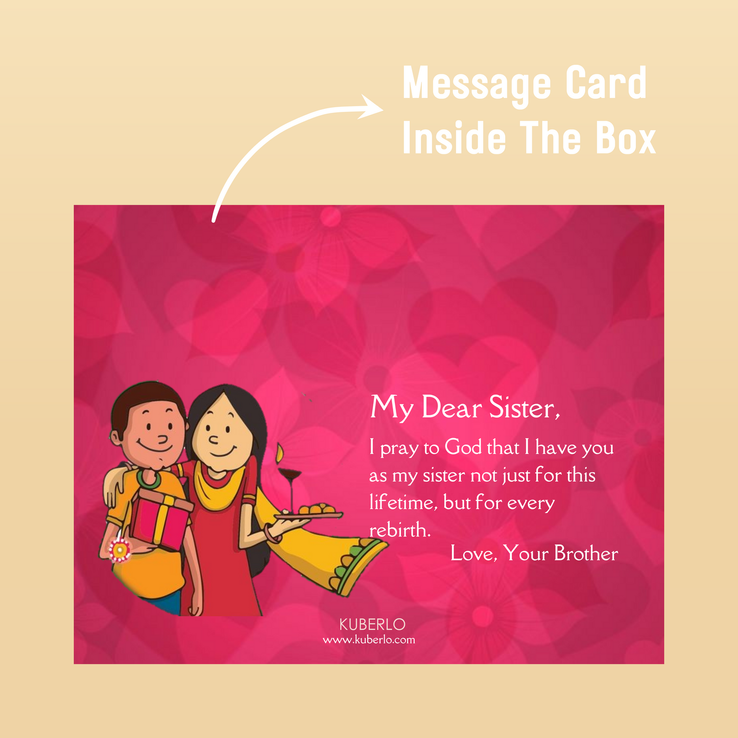 I want you as my sister forever - Dear Sister