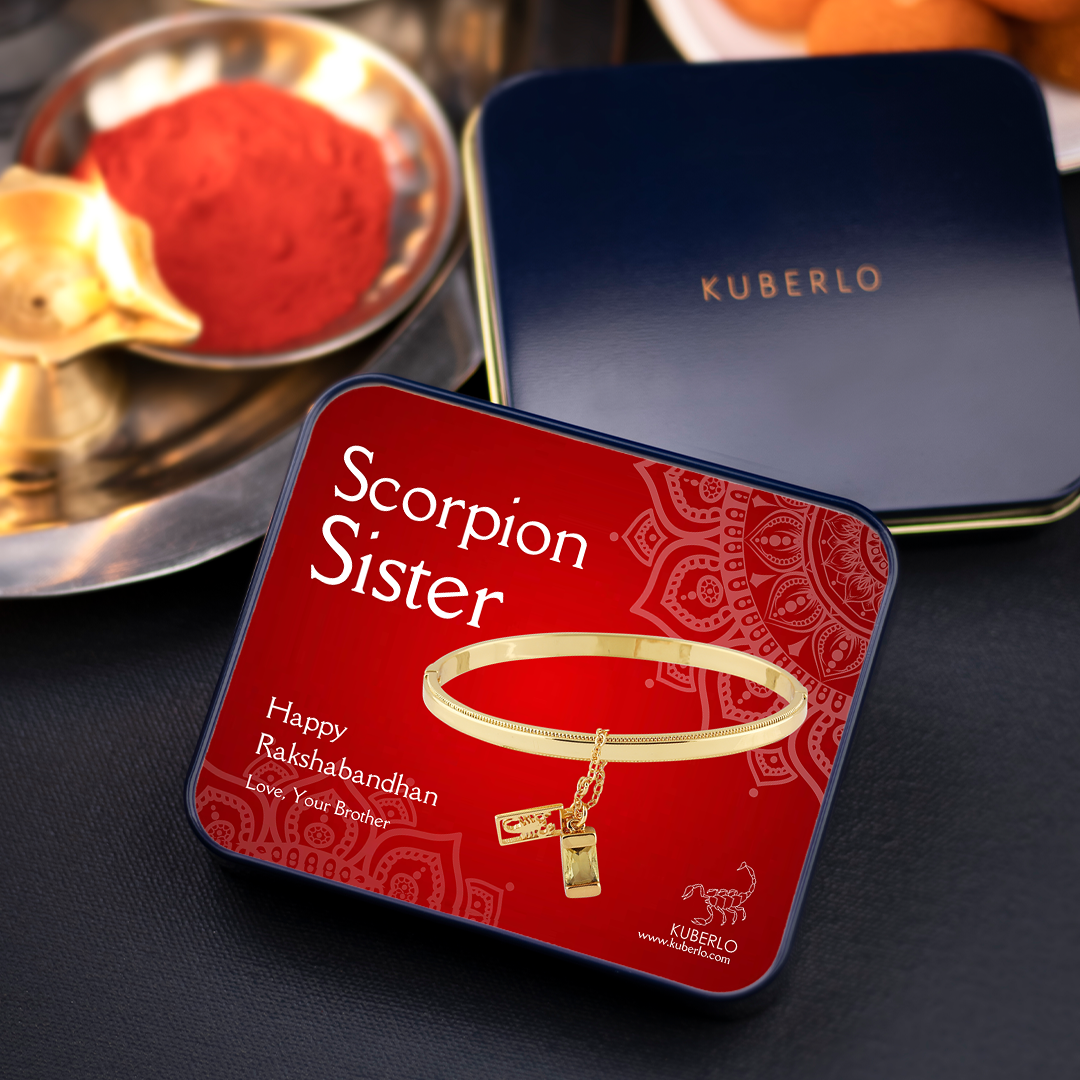 Scorpio Bangle Bracelet ( Oct 23 - Nov 21 ) - Dear Sister